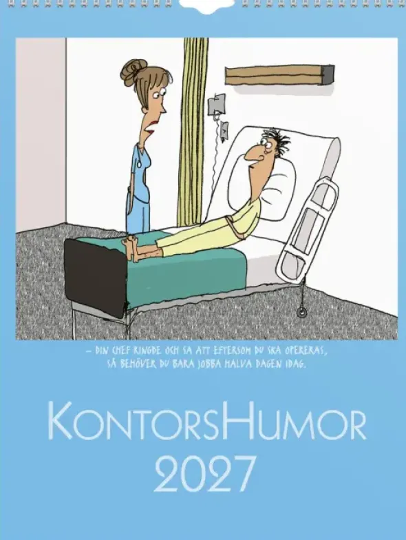 Väggkalender Kontorshumor 2027