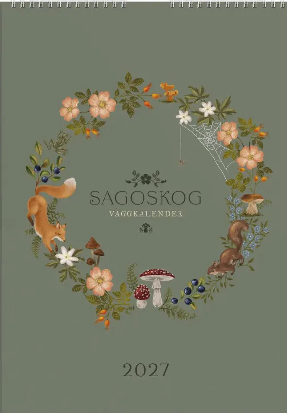 Väggkalender Sagoskog 2027