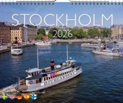 Väggkalender Stockholm 2026