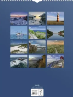 Väggkalender Svenska kusten 2027