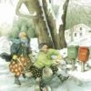 Vykort Inge Löök "Sandar"
