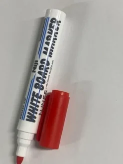 Whiteboardpenna Niji Röd rund spets